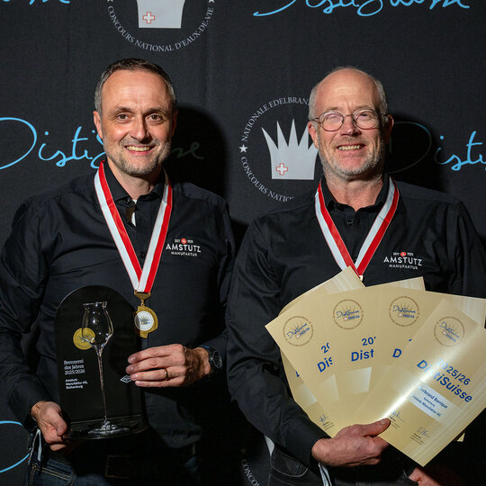 Amstutz Manufaktur ist die Schweizer «Brennerei des Jahres»