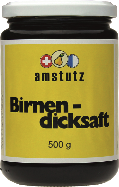Amstutz Birnendicksaft 
Glas EW L: ______________

