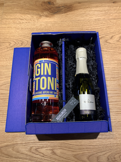 Amstutz Geschenk
Gin Apero & Prosecco
(Postversand geeignet)
