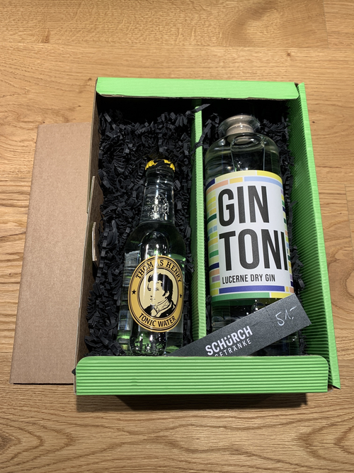 Amstutz Geschenk
GIN TONI Dry Gin & Tonic
(Postversand geeignet)